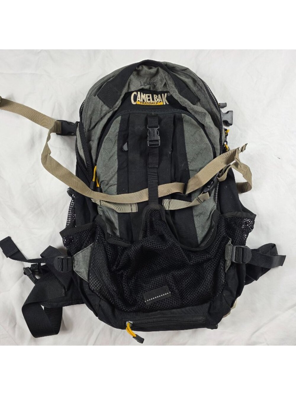 CamelBak TransAlp Black Gray Backpack Camping Hiking Outdoors Casual Travel